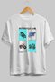 Motorcycle Club Front Printed White Oversize T-Shirt Men Women 100% Cotton Crew Neck T-Shirt - 2
