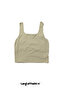 Women's Thick Strap Jumpsuit Athlete Crop Bustier Body - 2