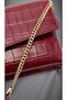 Crocodile Leather Patterned Cover Bag - 3