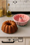 Bundt Silicone Fireproof Non-Stick Oven & Cake Mold Flexible Easy to Remove Cake Mold Bpa Free