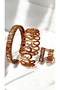 Copper Bracelet 4 L Copper Unity 2 Rings 2 Bracelets Handmade