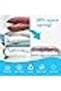 15 Pack Vacuum Storage Bags with Pump – Reusable Compression Bags for Clothes, Bedding & Travel - 3