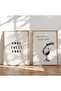 Natural Wooden Framed Uv Printing Home Sweet Home Wall Painting Modern Stylish Kitchen Coffee Corner Decor - 2