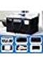 4 Pack XL Collapsible Moving Bags – Heavy Duty Storage Totes with Zippers & Handles (Black) - 4