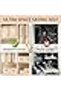 Heavy Duty Self-Compression Storage Bag 54x42x60cm for Clothes, Bedding & Comforters - 2
