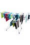 Foldable Clothes Drying Rack | Iron pipe Cloth Stand | Compact & Space-Saving Laundry Solution - 2