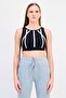 Women Sportswear Fit Sleeveless Training Tank Top, Black