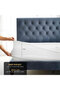 100% Waterproof Mattress Protector Bamboo Fabric , Twin Size 120x200+35cm , White - 3