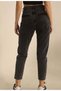 A.U.R.A >>>Women's High Belt Lycra Boyfrend Mom Jeans (S.T.R.A.I.G.H.T F.İ.T) - 3
