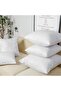 Luxury Cushion Filler, Decorative Pillow Inserts (Pack of 4, 35x35cm)Square Indoor Bed and Couch - 6