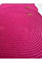 Jute Placemat, Table Decor Supla Oval Fuchsia 30X40 Set of 4 - 3