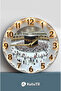 🕋   3D View Mdf Wall Clock with Kaaba View – 33 cm ✨   Sdw92 - 3