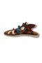 Bağcı 3015-20 Cross Striped Velcro Girls' Sandals - 3