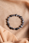 Certified Obsidian Trehertz Hematite Natural Stone Bracelet - 3