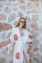 Muslin Kimono 100% Cotton Sun and Moon Printed Patterned Bathrobe Kaftan Dressing Gown - 6