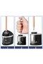 Semi-Automatic Electric Sharpener, Flippy, Plastic, Black - 5