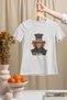 Madhatter Crew Neck 100% Cotton Printed Short Sleeve Children's and Teenage T-Shirt