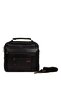 Men's Genuine Leather Hand Shoulder Bag and Mechanism Wallet - 4