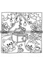 Upgraded Dreamy Days Theme Coloring Book for All Ages - Relaxing and Easy-to-Color Picture Book - 3