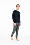 Us Polo Assn. Men's Navy Blue Home Wear - 2