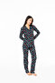 U.S. Polo Assn. Women's Navy Blue Pajama Set - 2
