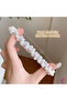 Princess Crown Pearl Star Stone Elastic Elastic Bun Buckle - Girl's Crown Birthday Buckle - 5
