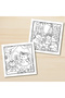 MULTI SECRET FOREST Bold-easy Patterns Coloring Book for Adults Cute Drawing Book Perfect Gift for P - 5