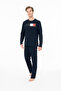 U.S. Polo Assn. Men's Navy Blue Pajama Set - 2