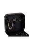 Real Leather Travel Size Jewelry Organizer Box, Jewellery Accessory Case, Earrings Necklace Rings Organizing - 7