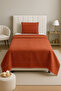Luna Tile Striped Shepherd Stitched 100% Cotton Single Bedspread 180X240 cm