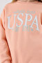 U.S. Polo Assn Girl's Orange Tracksuit Set - 6