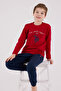U.S. Polo Assn Boys Red Pajama Set