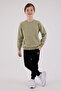 Boy's Winter Regular Fit Green Tracksuit Set Us2215-C-V2 - 3