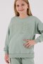 U.S. Polo Assn Girl's Green Tracksuit Set - 4