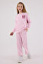 U.S. Polo Assn Girls' Pink Tracksuit Set - 2