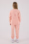 U.S. Polo Assn Girl's Orange Tracksuit Set - 5