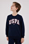 U.S. Polo Assn Boys' Navy Tracksuit Set - 4