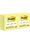Notes 3 in x 3 in, 2 Pads, America's #1 Favorite Sticky Notes, Canary Yellow