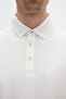 Ds Damat Regular Fit Ecru Pique Textured 100% Cotton Polo T-Shirt - 6