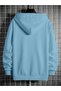 Unisex Hooded Printed Oversized Sweatshirt - 2