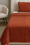 Luna Tile Striped Shepherd Stitched 100% Cotton Single Bedspread 180X240 cm - 2