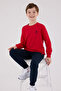 U.S. Polo Assn Boys' Red Tracksuit Set