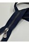 Iron Tooth Coat Coats Zipper / 75 cm / Navy Blue / Anthracite Tooth / No 5 - 2