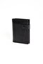 Men's Leather Coin Holder Card Holder Wallet (10X12Cm) – Black - 4