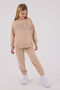U.S. Polo Assn Girl's Brown Tracksuit Set - 3