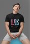 Unisex Men/Women Los Angeles Color Printed Oversize 100% Cotton T-Shirt