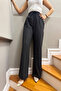 Women's Double Fabric Grassed Wide Leg Trousers