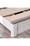 Olivos 120x200 Single Bed - Ash Grey/Oak L219xW126xH95cm - 4
