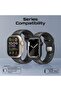 Durable Two-Toned Silicone Sporty Watch Band - 3