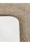 4 Piece Washable Non-Slip Base Bathroom Mat Set Shaggy - 4